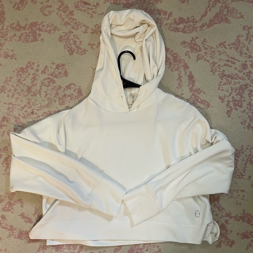 Altar’d State White Athletic Hoodie